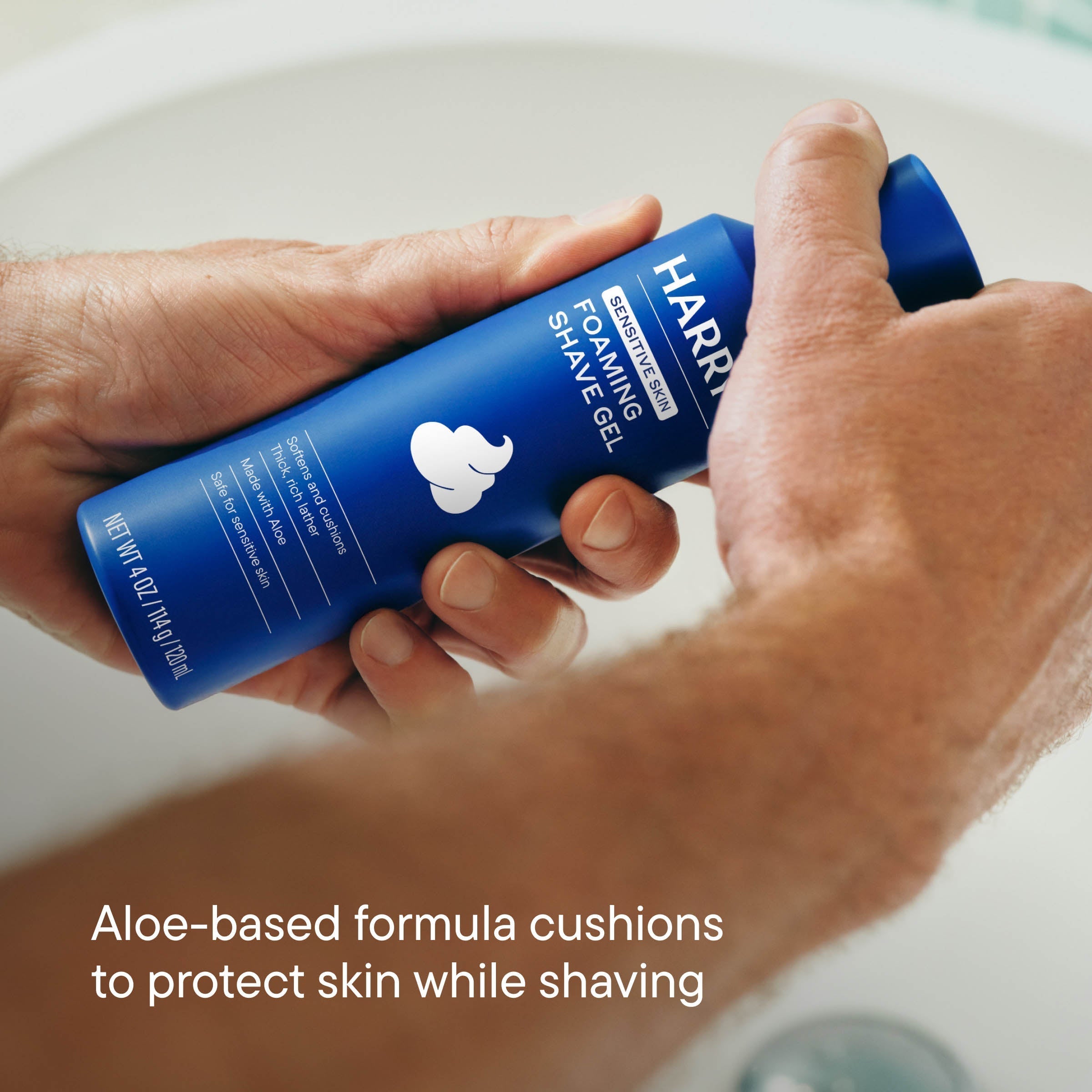 Harry's Original 8 Blades + 1 Shave Gel